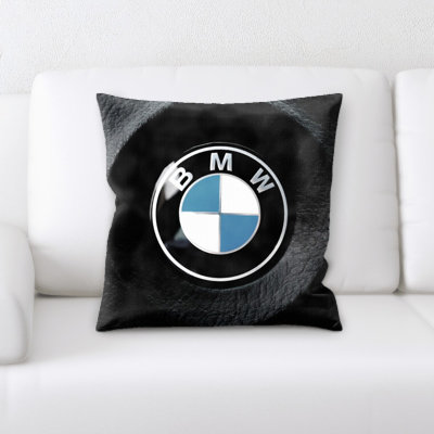 Steering Wheel Microsuede Reversible Throw Pillow
