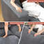 Canapé modulaire en L de 103 po avec méridienne en forme de L, siège surdimensionné à assise profonde et 6 coussins de dossier amovibles, revêtement en velours côtelé beige-1124532347