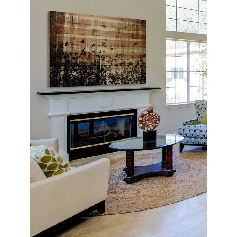 «Aspen Wood» par Parvez Taj - Impression sur bois, H 20 po x l 30 po