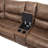 Kirkhill Upholstered Reclining Curved Sectional Symmetrical