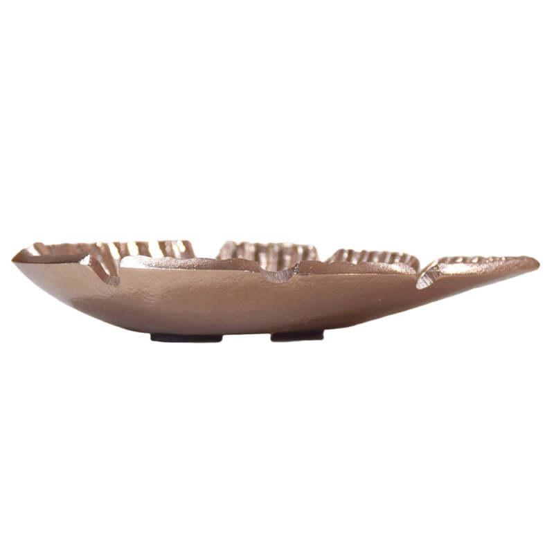Red Barrel Studio® Aluminum Tray, Brown