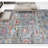 Hand Knotted Wool and Viscose Damask Indoor Rug-109287207