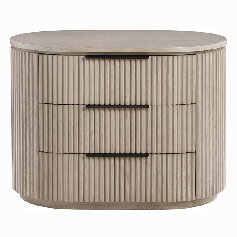 Table de chevet Leanna avec port USB