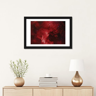 « the north america nebula (ngc 7000) » par charles shahar, reproduction d’impression sur toile tendue