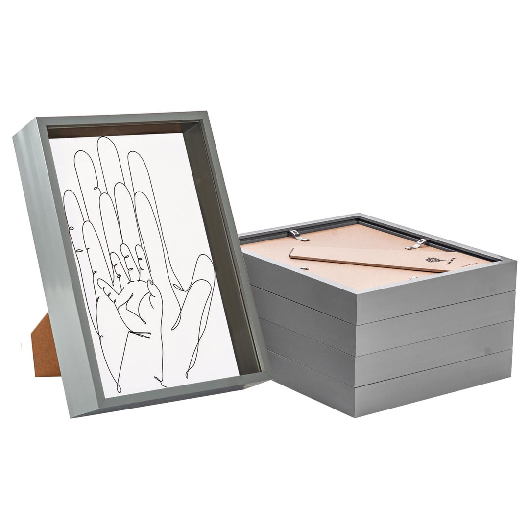 Nicola Spring - Deep Box Photo Frames - A4 (8 x 12")