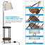 Lampe sur pied avec table
