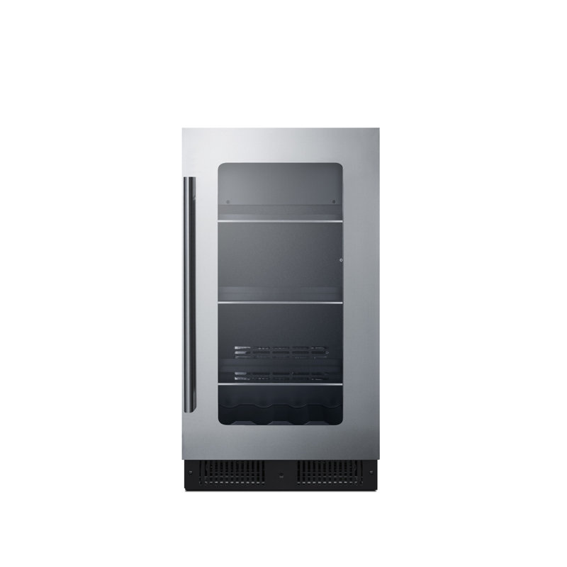 Summit Appiance 18" Wide Built-In Beverage Center, Left Handed