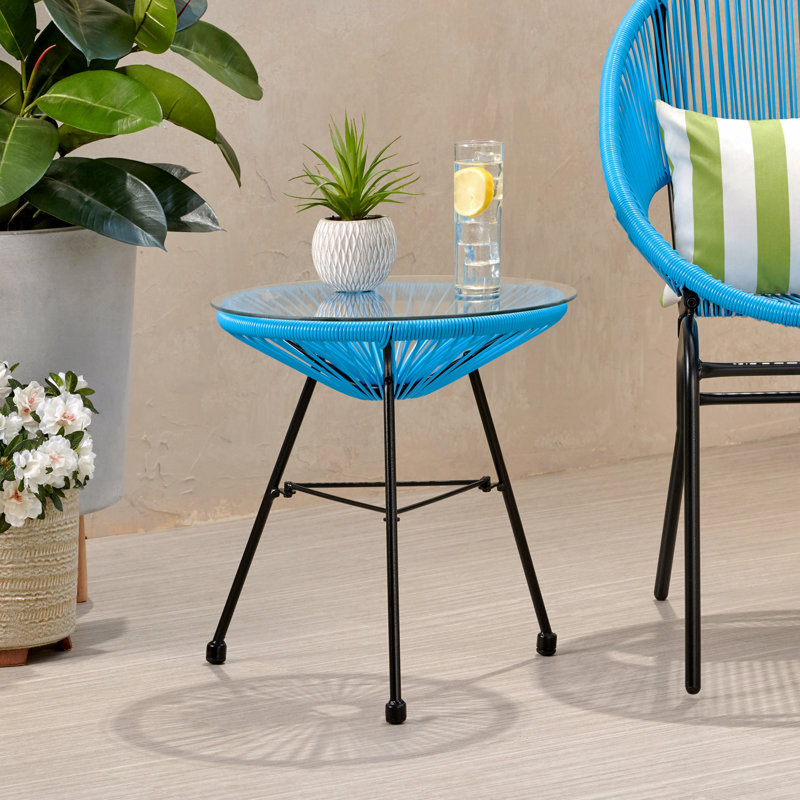 Table d'appoint, Bleu