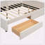 Lit plateforme avec rangement Trajko-587905977