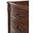 Table de chevet 3 tiroirs Essential en brun