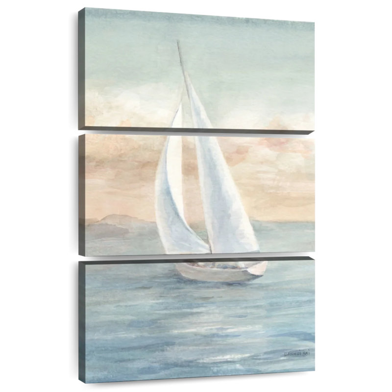 Beach full sail i Aletra, H 32 po x l 20 po