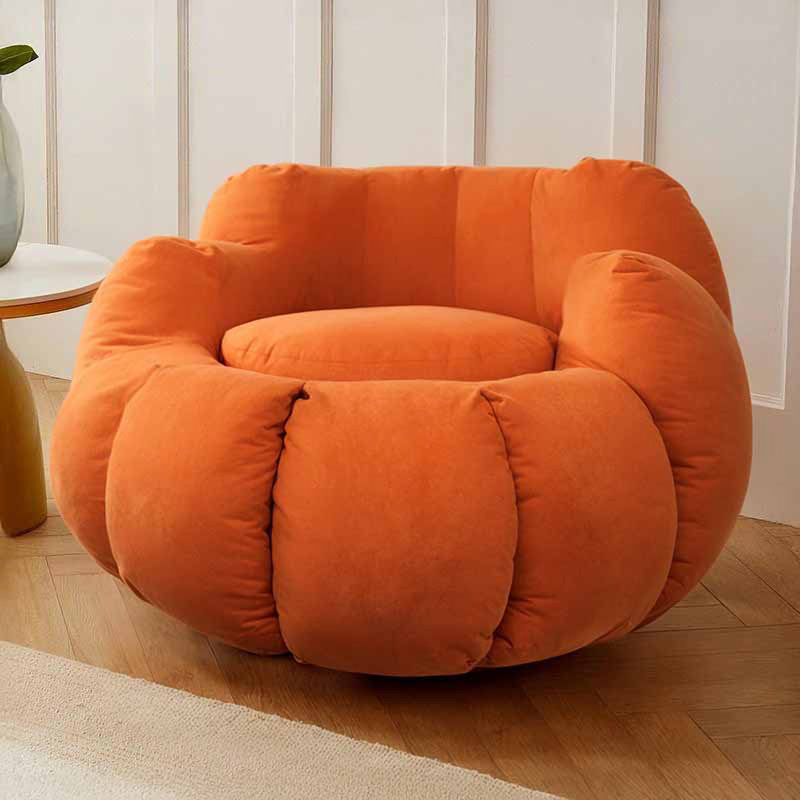 Mignon fauteuil en forme de citrouille