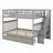 Bunk Bed With Two Drawers And Storage Stair-431789011