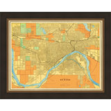 Custom Map Of St. Paul Print