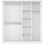 Babig 2 Door Manufactured Wood Wardrobe