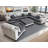 Mandey Upholstered U-Shaped Sectional Reversible-1967522020