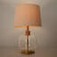 Lampe de table en verre Arnita
