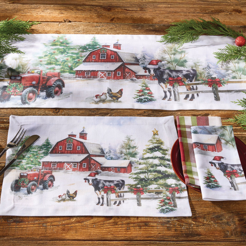 Ensemble de 4 napperons Lilach