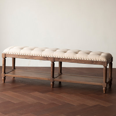 Picture Color Upholstered Bench by LEIERFUKK