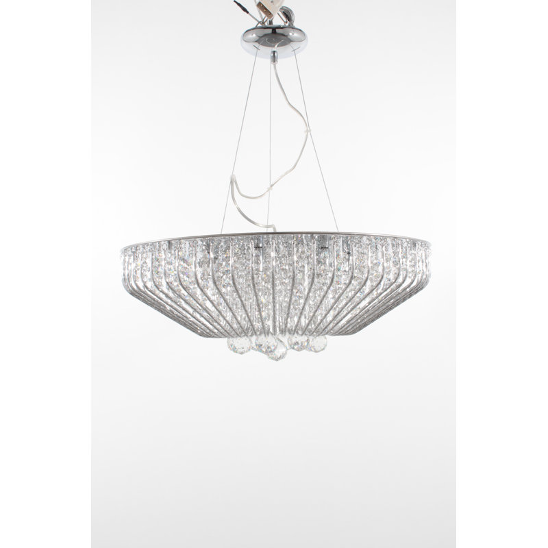 6 - Light Crystal Chandelier