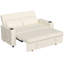 2 Seater Linen Blend Sofa Bed