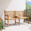 Solid Wood Outdoor Bench