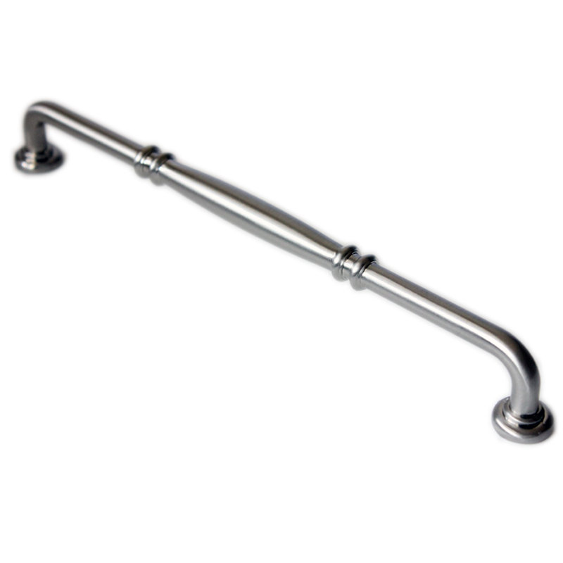 Double Knuckle 8" Center to Center Appliance Pull, Satin Nickel