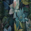 Tropic Mirage Ii - motif tropical - rideau tropical - obscurcissement de la pièce en velours - 1 panneau-107578911