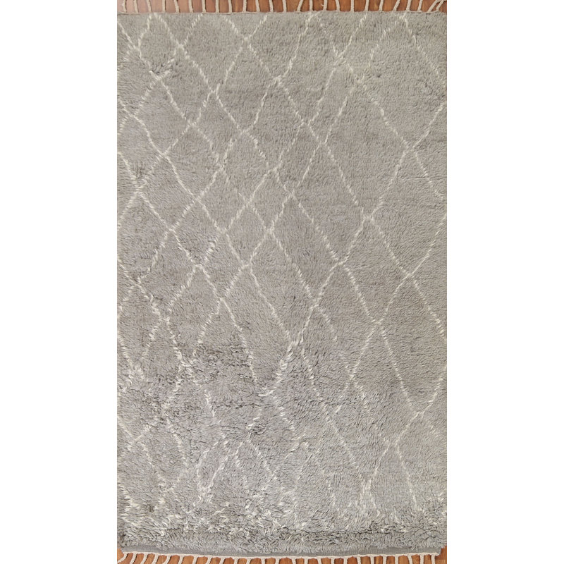 Tapis unique en laine 5 pi 2 po x 8 pi 0 po New Age