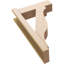 Bois de cèdre brut Funston Block TimberThane Perspector, brun clair apprêté-89129134