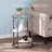 Ledermore Glass Top End Table