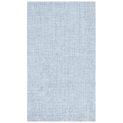 Tapis en jute / coton tissé à la main Triplett