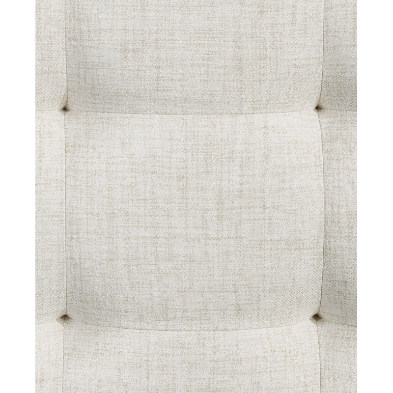 Waterfall Upholstered Platform Bed, King 