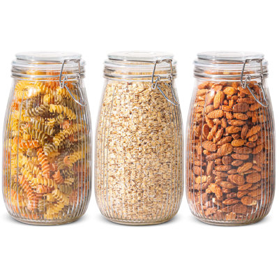 Glass Jar - Set of 3