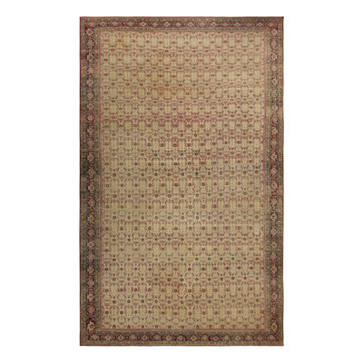 One-of-a-Kind 10’10”x17’10” Hand Knotted Area Rug