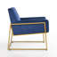 Fauteuil en polyester de 29,5 po Milano-1086208674