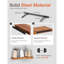 2 Piece L-Shaped Acacia Floating Shelf-911696672