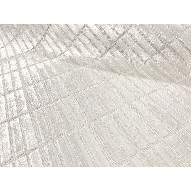 Tapis blanc de haute qualité noué à la main