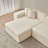 Modular Sectional Couch, Lambswool Fabric Modern L-Shape Sectional Sofa with Chaise Lounge, Living Room Upholstered 5-seater Corner Compression Sofa Couch-753022332-753022334
