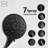 Rain Fixed Shower Head 1.8 GPM GPM-64574960