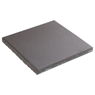 Quarry 6" x 6" Ceramic Wall & Floor Klinker Tile in Black