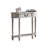 Retro Gray Solid Wood Rectangular Entryway Cabinet-1557856523