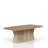 Dining Table - Toffe with Rope Base