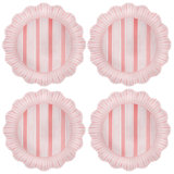 Cabana Stripe Melamine Dinner Plates