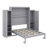 Murphy Bed With Wardrobe And Storage Shelf-670961719-670961720