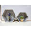 Ensemble de pots à fleurs hexagonaux 3 pièces Karyn-1631279753