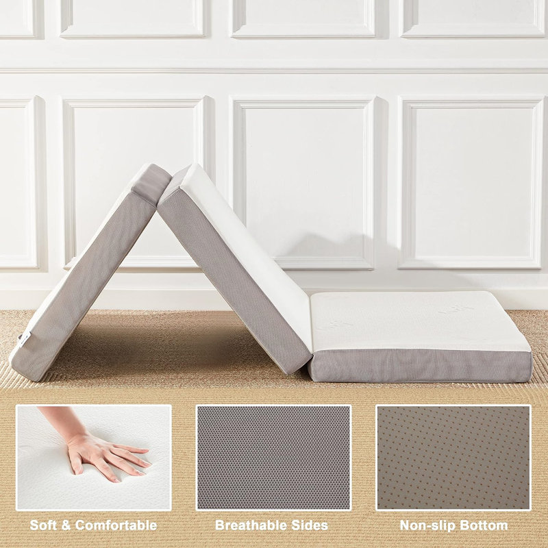 Enger 4'' Medium Mattress, Short Full