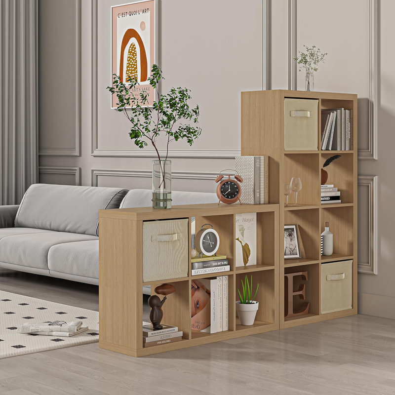 Bibliothèque de rangement - Tablette de présentation multifonctionnelle pour le salon, la chambre à coucher et le bureau personnel