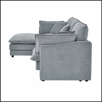 Versatile Convertible Sectional Sofa for Various Rooms, Enhancing Comfort and Style with Modular Design