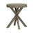 Chantee Round End Table w/ Pedestal Base & Veneer Top